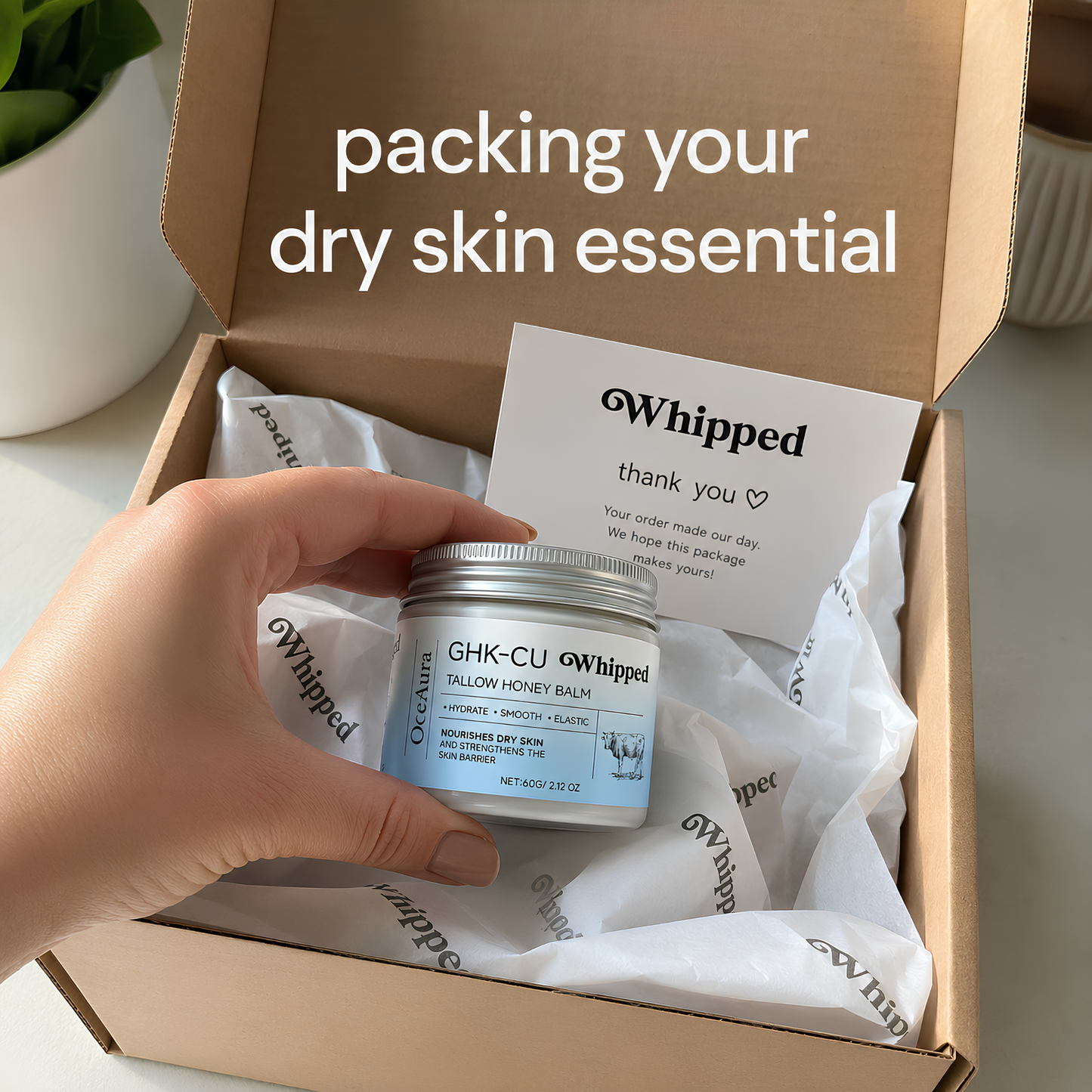 Whipped Tall Honey Balm