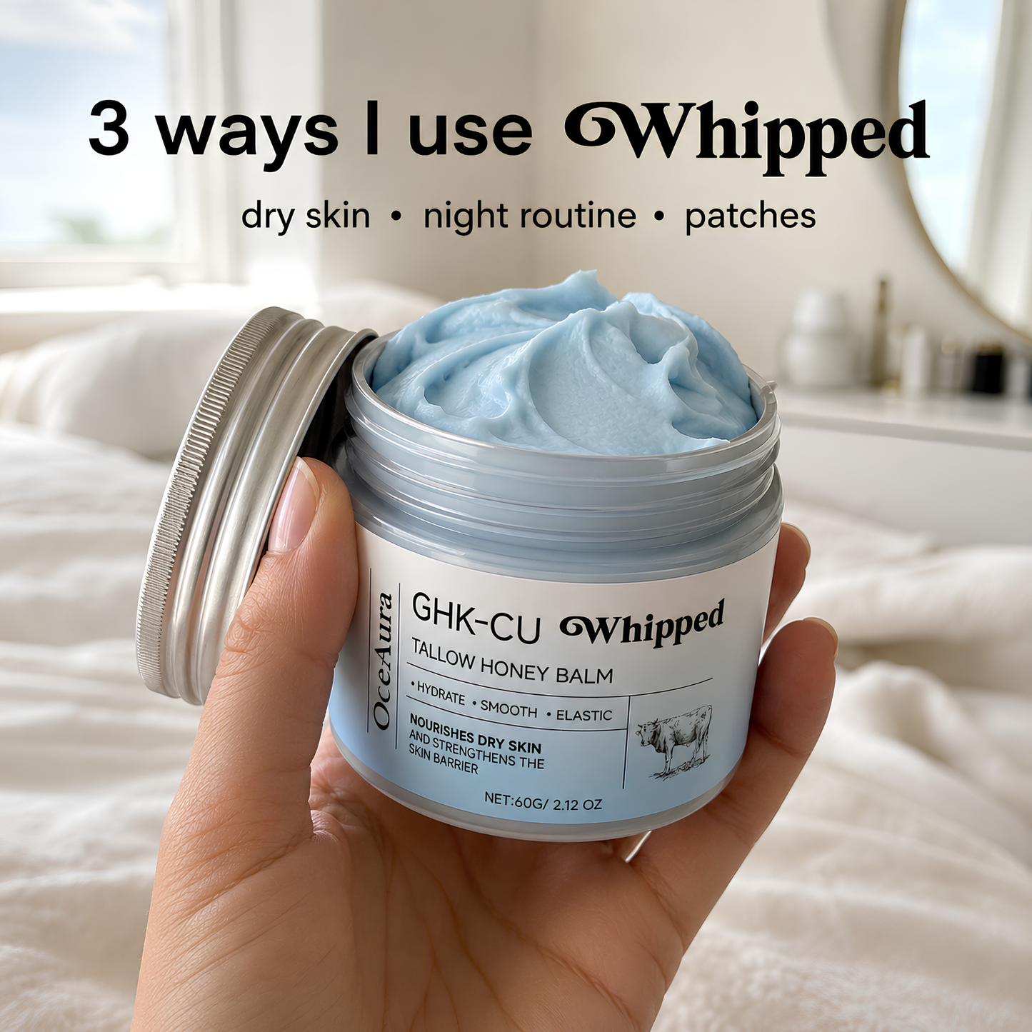 Whipped Tall Honey Balm
